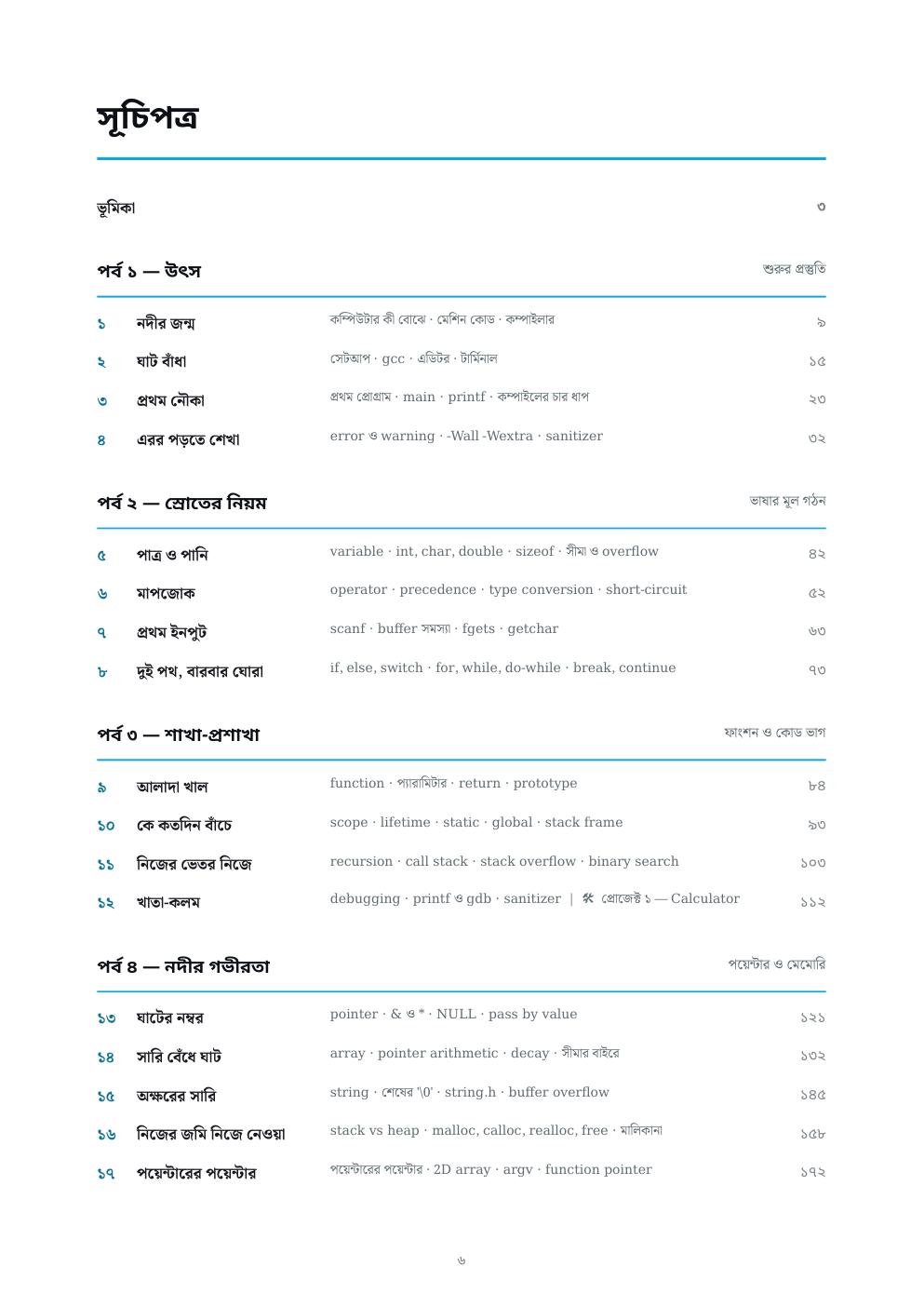 C এর Sea — ফ্রি প্রিভিউ পৃষ্ঠা 6
