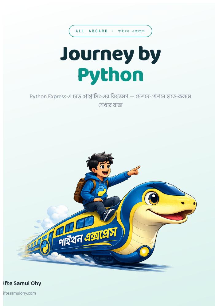 Journey by Python — ফ্রি প্রিভিউ পৃষ্ঠা 1